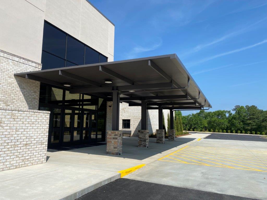 Specialty Canopies : Baptist Church - Chapman Canopy